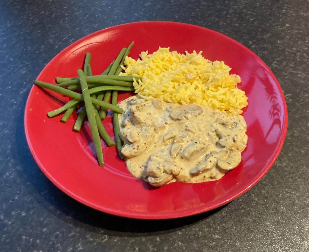 Mushroom Stroganoff Recipe Easy Vegetarian The Fruity Tart